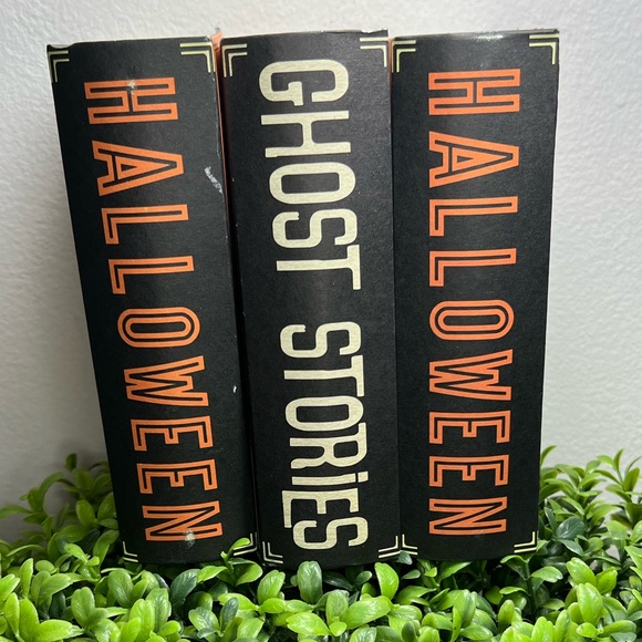 Halloween Fall Holiday Table Decor Resin Pumpkin, Skeleton,  Fake Book NEW - Picture 10 of 13